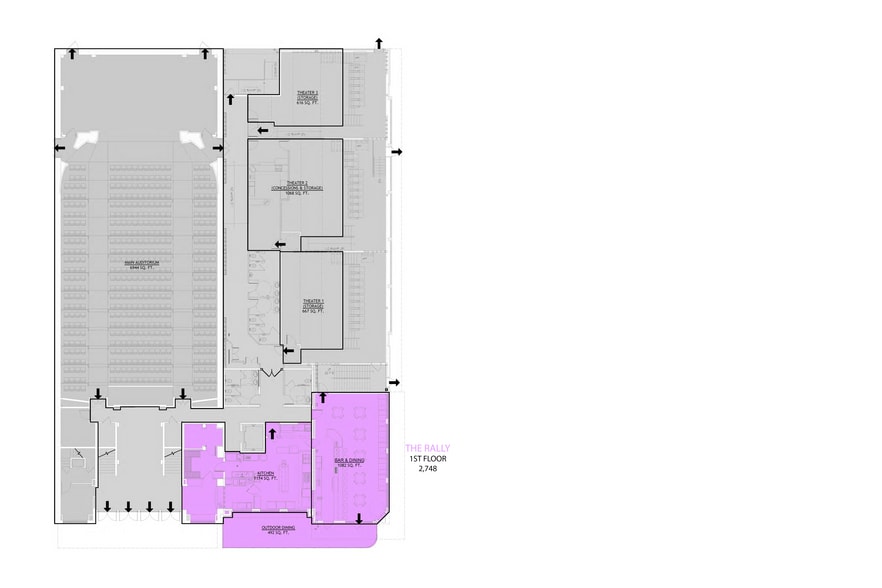 More Photos Of 724 Austin Ave, Waco Restaurant For Lease