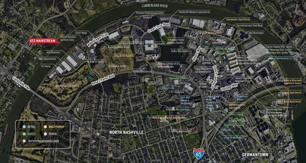 More Photos Of 653 Mainstream Dr, Nashville Light Distribution For Lease