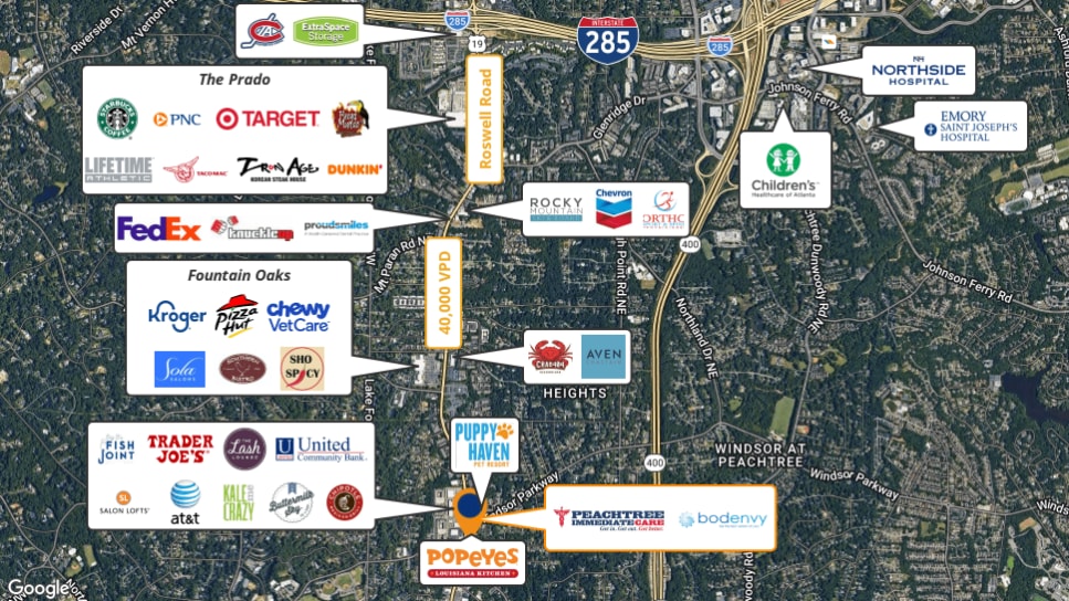 More Photos Of 4575 Roswell Rd, Sandy Springs Freestanding For Sale