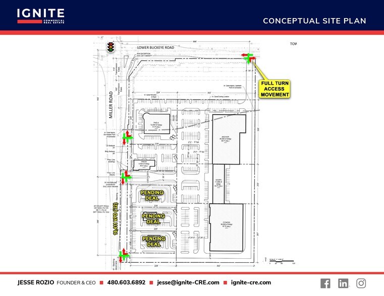 More Photos Of SEC of Miller Road & Lower Buckeye Rd, Buckeye General Retail For Sale
