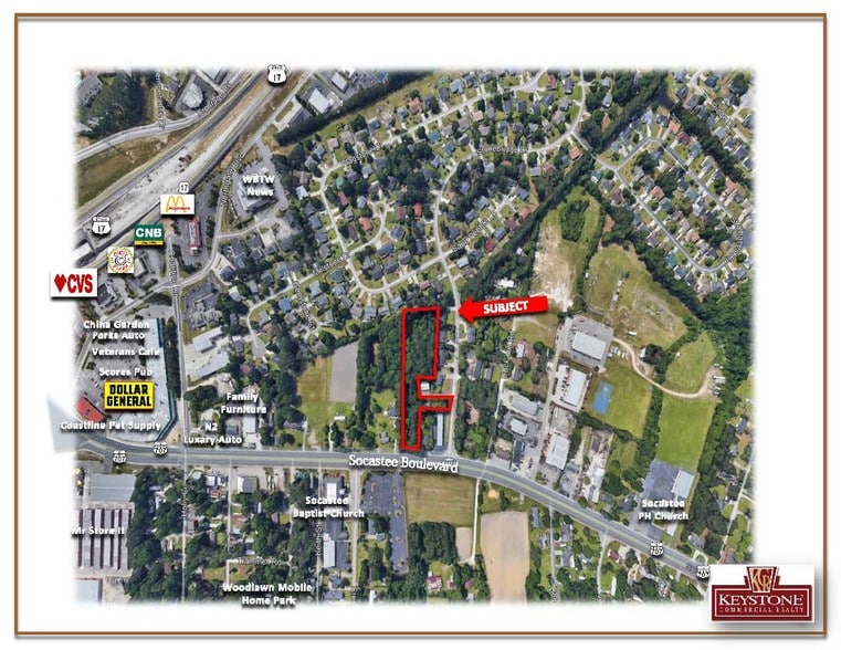 Primary Photo Of 0 Socastee Blvd, Myrtle Beach Land For Sale