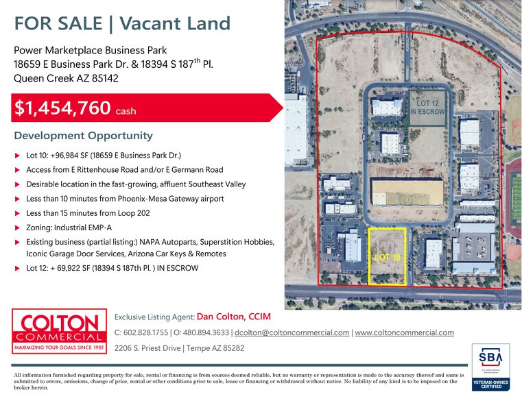Primary Photo Of E Germann Rd, Queen Creek Land For Sale