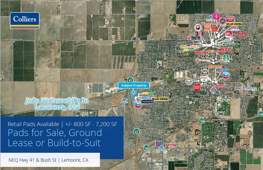 Primary Photo Of 25 S 19 1/2 Ave, Lemoore Land For Lease