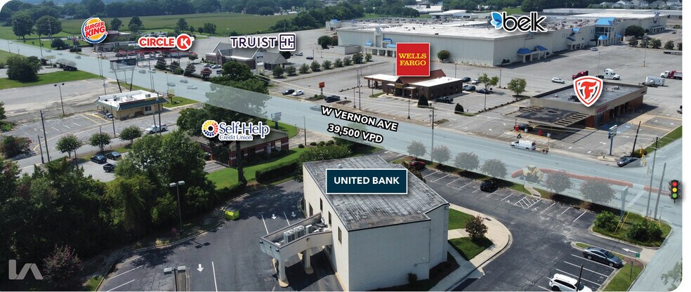 More Photos Of 1900 W Vernon Ave, Kinston Bank For Sale