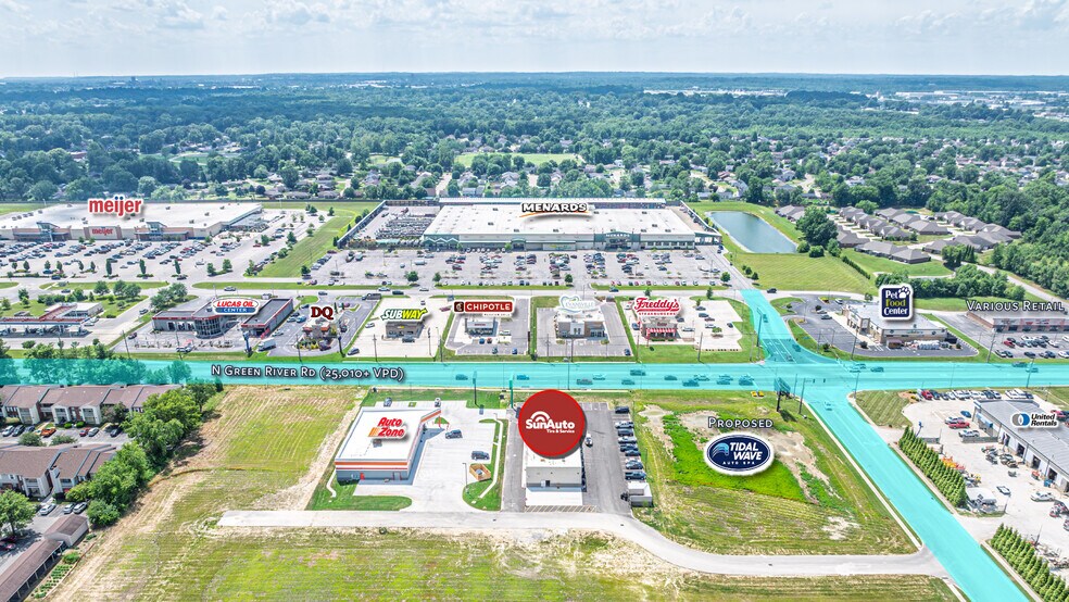 More Photos Of 2801 N Green River Rd, Evansville General Retail For Sale
