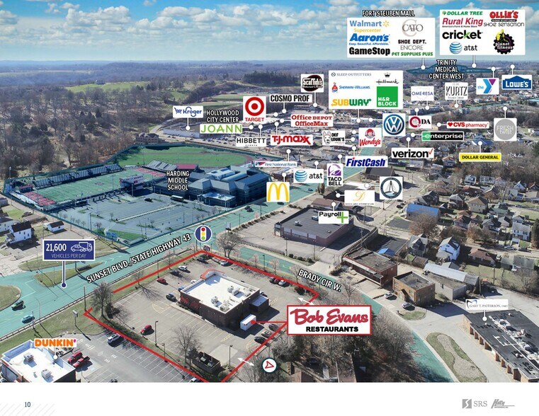 More Photos Of 1997 Sunset Blvd, Steubenville Restaurant For Sale