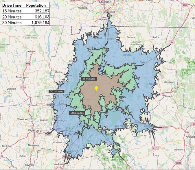 More Photos Of 165 Brainard Rd, Hartford Land For Lease