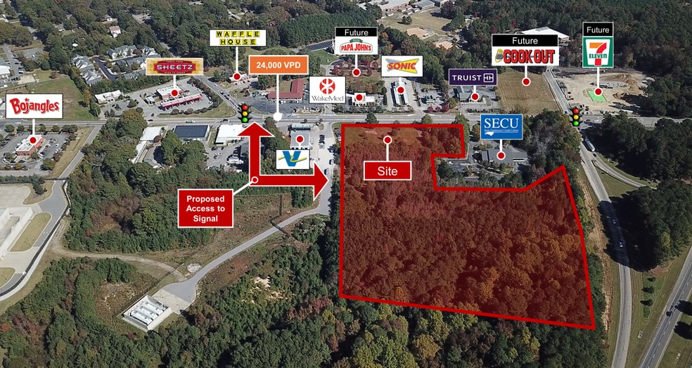 Primary Photo Of 1203-1211 N Arendell Ave, Zebulon Land For Lease