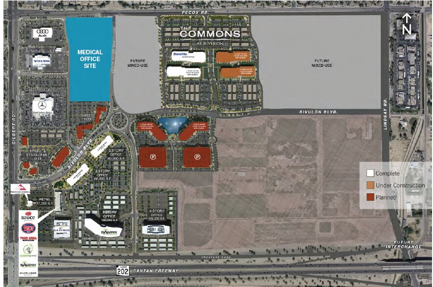 More Photos Of Gilbert & Pecos Rd, Gilbert Medical For Lease