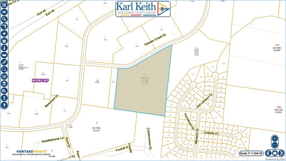 More Photos Of 15.175 acres Gander Creek Dr @ Newmark Dr, Miamisburg Land For Sale