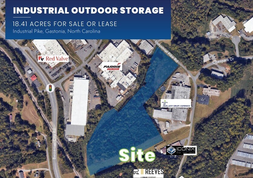 Primary Photo Of Industrial Pike, Gastonia Land For Sale