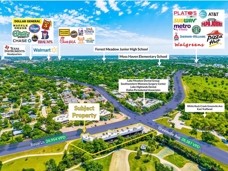 More Photos Of 8499 Greenville Ave, Dallas Storefront Retail Office For Lease