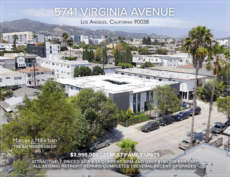 Primary Photo Of 5741 Virginia Ave, Los Angeles Apartments For Sale