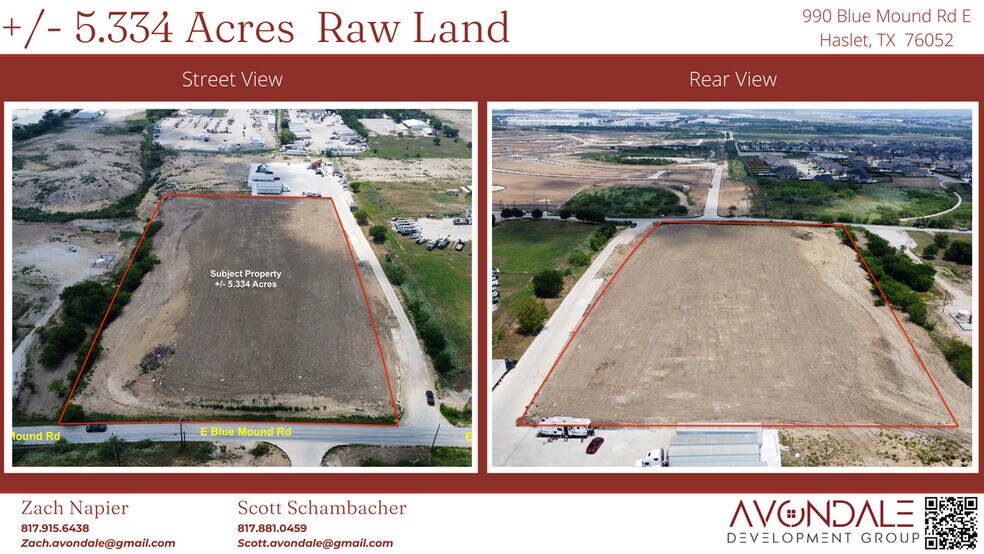 990 Blue Mound Rd E, Haslet, TX 76052 Land For Sale