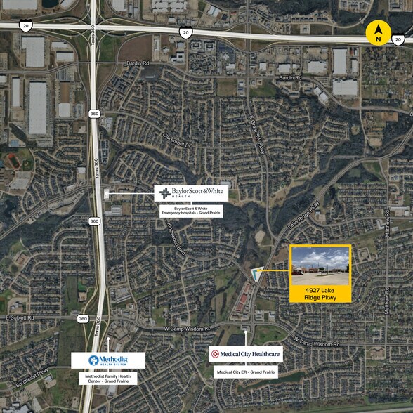 More Photos Of 4927 Lake Ridge Pky, Grand Prairie Medical For Lease