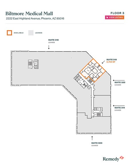 More Photos Of 2222 E Highland Ave, Phoenix Medical For Lease