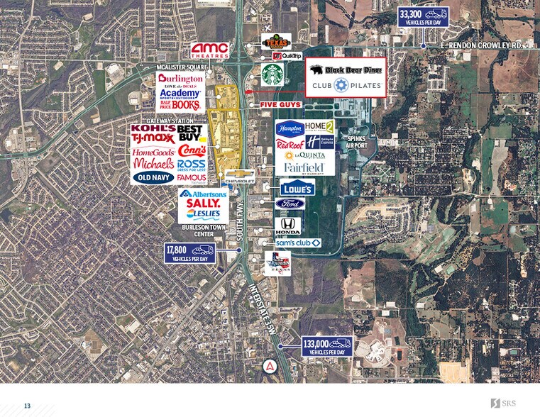 More Photos Of 12613 South Fwy, Burleson Freestanding For Sale