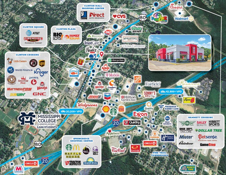 More Photos Of 442 Us-80, Clinton General Retail For Sale