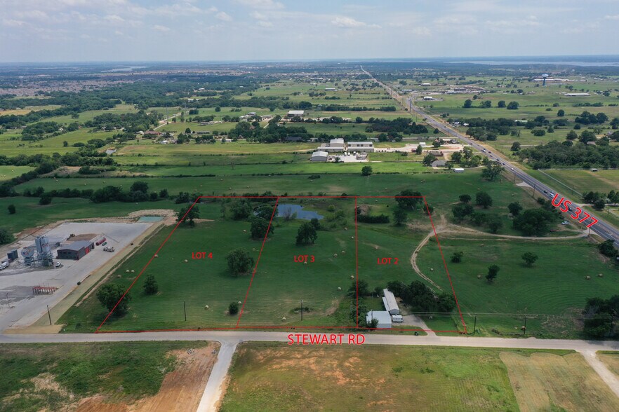 More Photos Of 4390 US-377, Aubrey Land For Sale