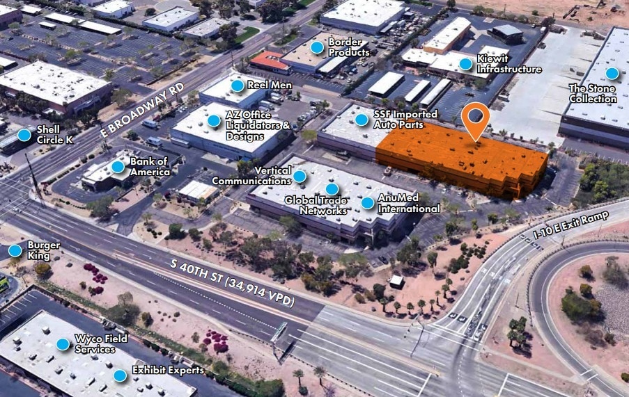 More Photos Of 3906 E Broadway Rd, Phoenix Warehouse For Lease