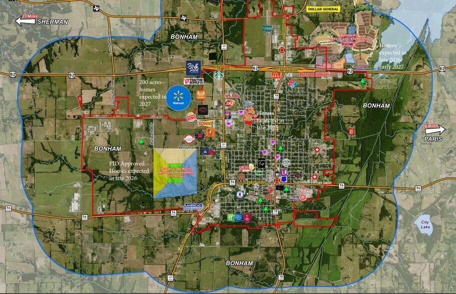 More Photos Of 1940 State 121 hwy, Bonham Land For Sale