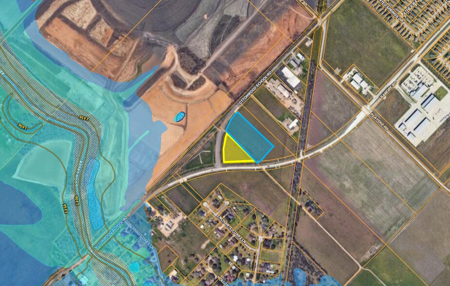 More Photos Of 2.17 Acres-S. Bamore Road & Cottonwood School Roa, Rosenberg Land For Sale