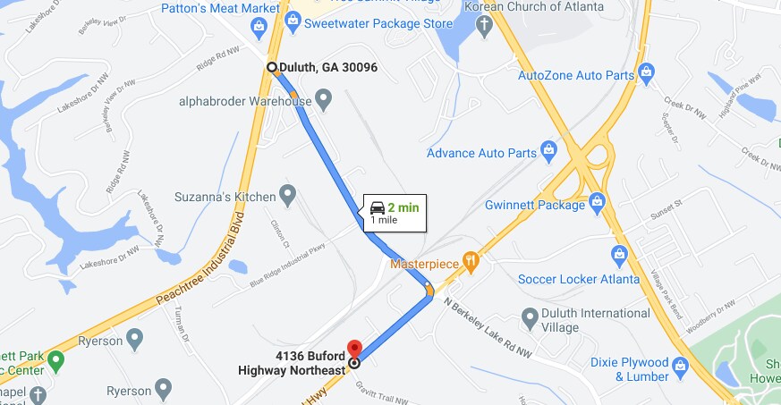 More Photos Of 4136 Buford Hwy, Duluth Land For Sale