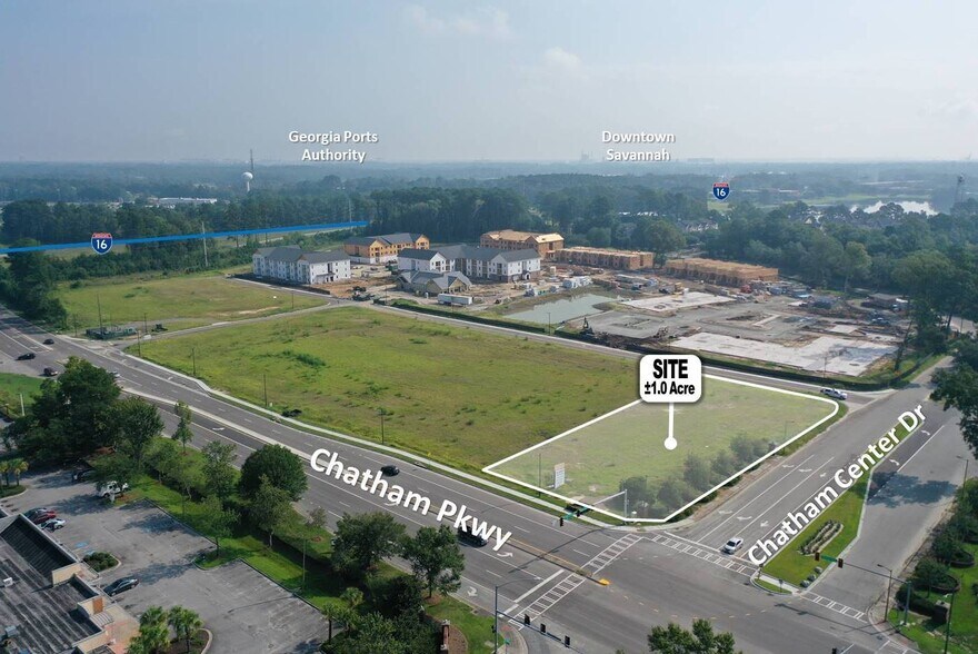 Primary Photo Of Chatham Parkway & Chatham Center Drive, Savannah Land For Lease