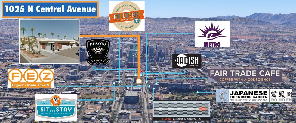 More Photos Of 1025 N Central Ave, Phoenix Office Residential For Lease