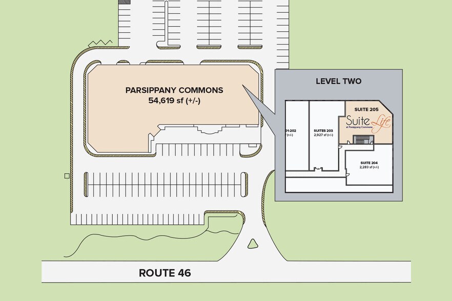 More Photos Of 3219 Route 46, Parsippany Medical For Lease