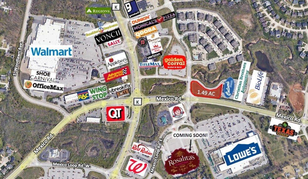 Primary Photo Of TBD Mexico Rd, O'Fallon Land For Sale