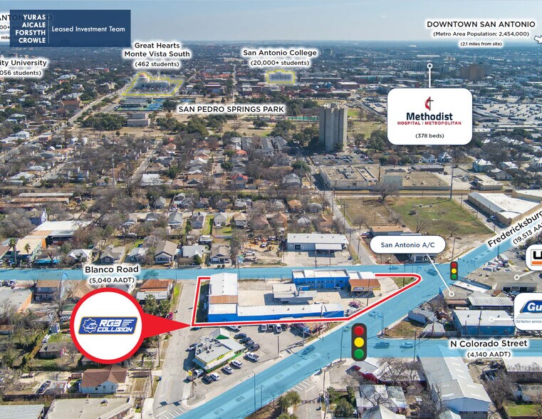 More Photos Of 103 Blanco Rd, San Antonio Auto Repair For Lease