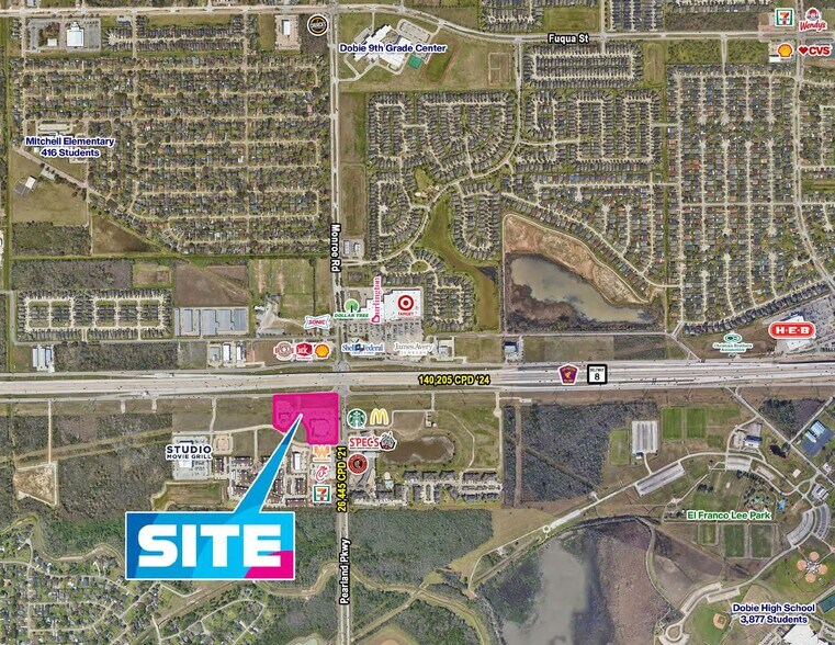 More Photos Of 8498 S Sam Houston Pky E, Houston Freestanding For Sale