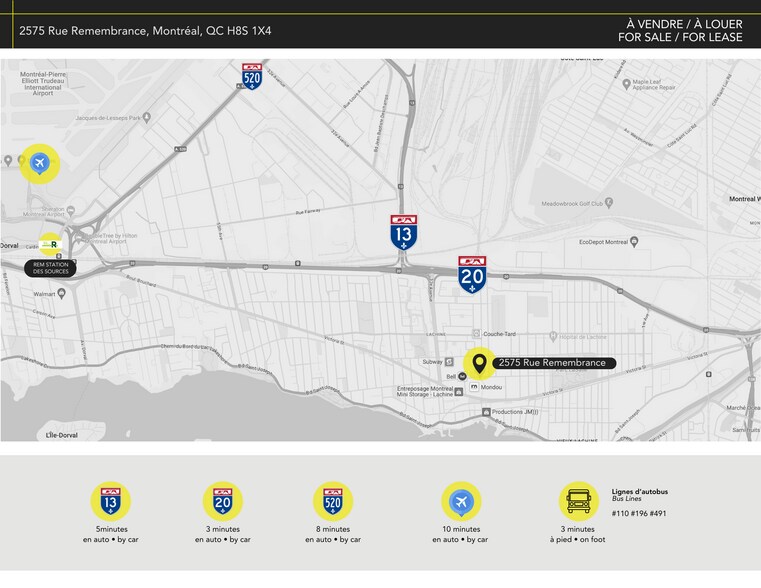 More Photos Of 2575 Rue Remembrance, Lachine Light Manufacturing For Sale