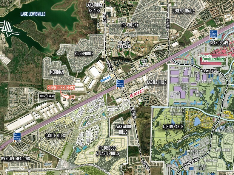 More Photos Of NEQ 121 & Standridge Dr, The Colony Land For Sale