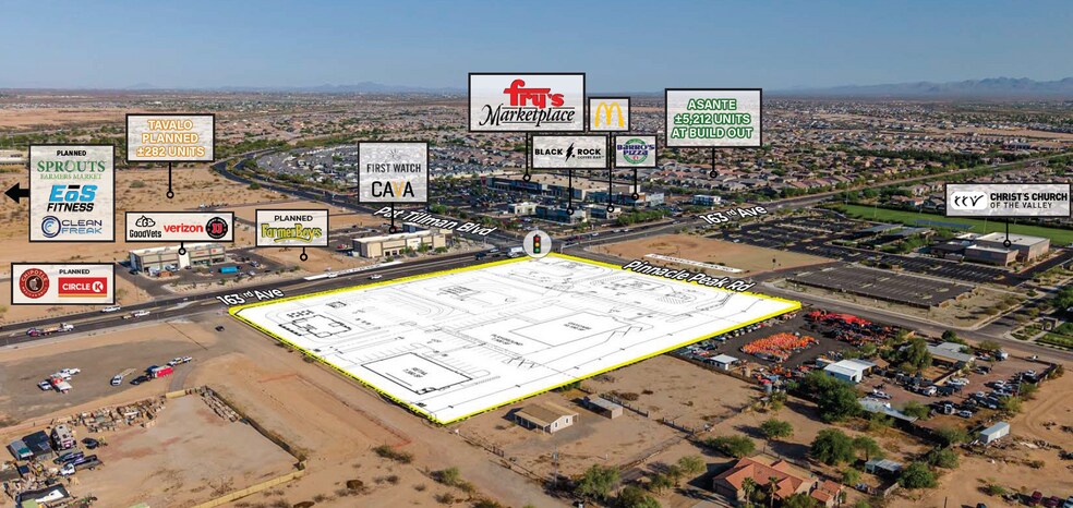 Primary Photo Of 163rd Ave @ Pinnacle Peak Rd, Surprise Land For Lease