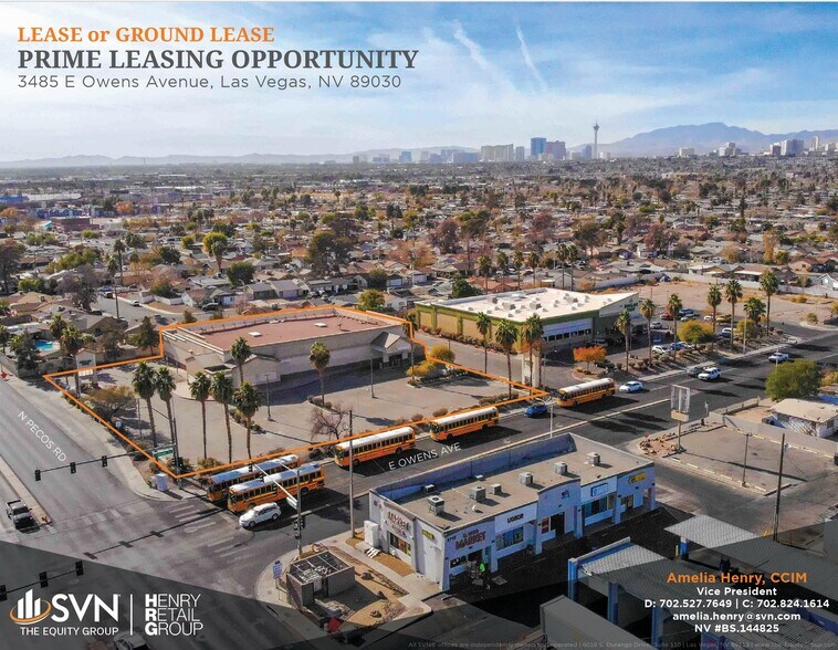 Primary Photo Of 3485 E Owens Ave, North Las Vegas Drugstore For Lease