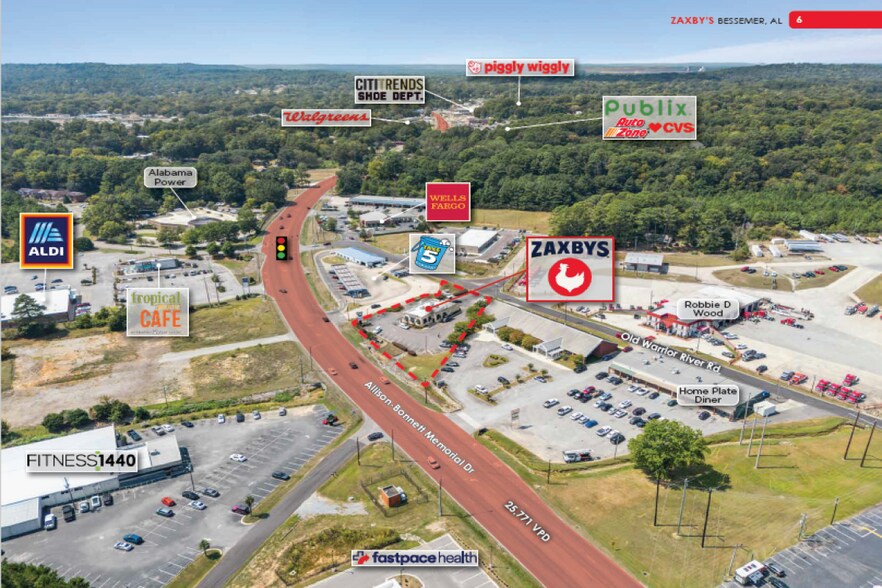 More Photos Of 2880 Allison Bonnett Memorial Dr, Hueytown Fast Food For Sale