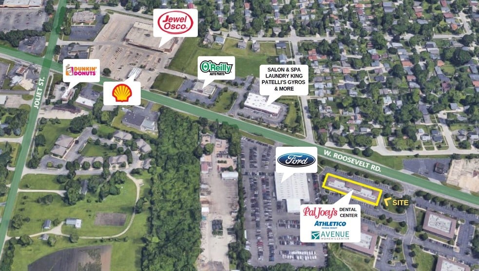 More Photos Of 440 E Roosevelt Rd, West Chicago Storefront For Lease