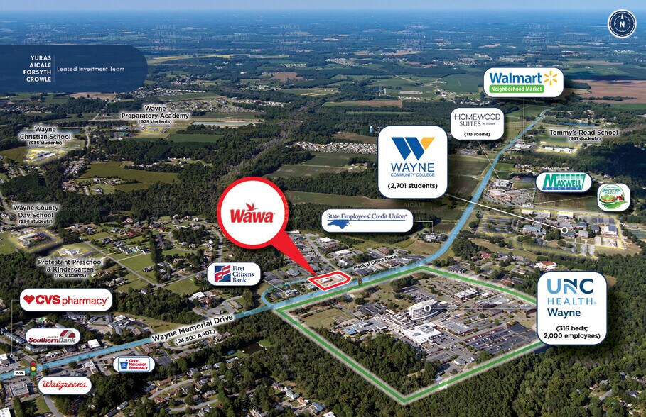 More Photos Of 2606 Medical Office Pl, Goldsboro Service Station For Sale