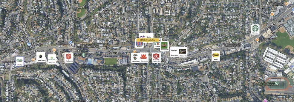 More Photos Of 6970-6990 University Ave, La Mesa Land For Lease