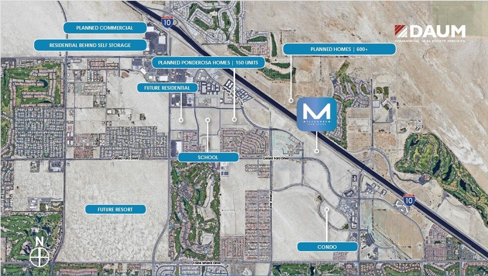 More Photos Of Portola Rd & Gerald Ford Dr, Palm Desert Land For Sale