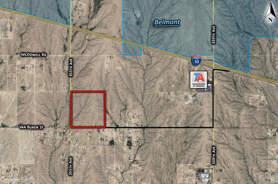 More Photos Of NWC 355th Ave & Van Buren St @ Van Buren St, Tonopah Land For Sale