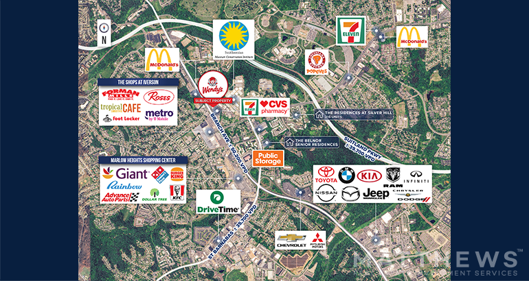 More Photos Of 3636 Branch Ave, Temple Hills Fast Food For Sale