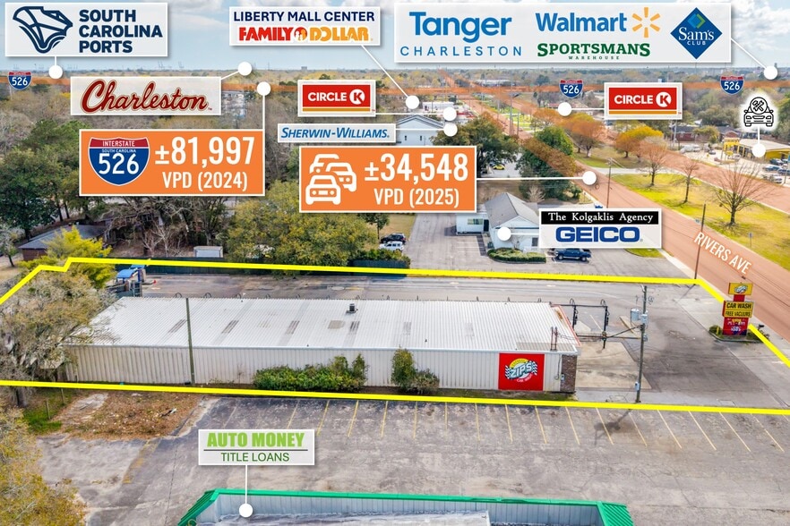 More Photos Of 5506 Rivers Ave, Charleston Carwash For Sale