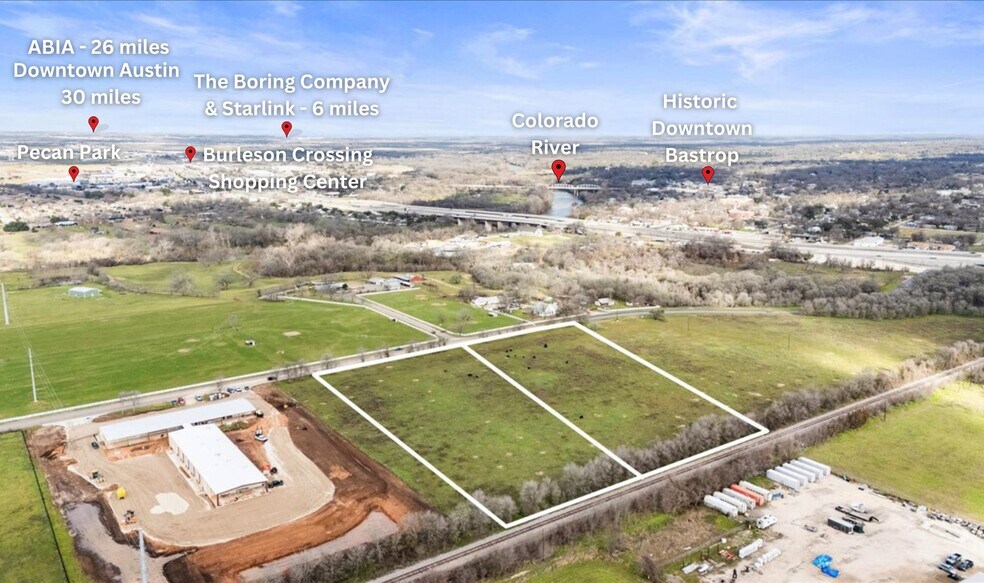 More Photos Of Lovers Lane 5 acre tract, Bastrop Land For Sale