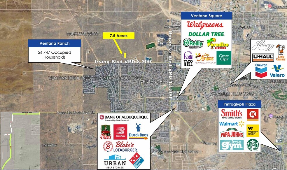 More Photos Of Paradise W, Los Ranchos De Abq Land For Sale