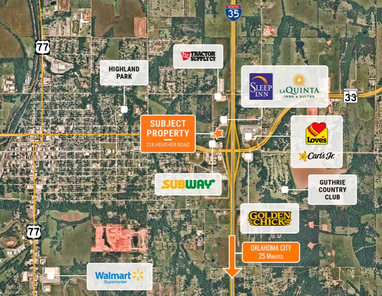 More Photos Of 218 Heather Rd, Guthrie General Retail For Sale