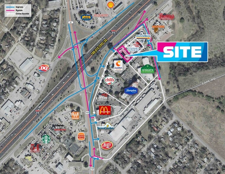More Photos Of 180 I-35, San Marcos General Retail For Sale