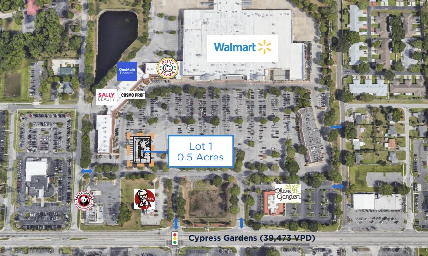 Primary Photo Of 399 Cypress Gardens Blvd, Winter Haven General Retail For Lease